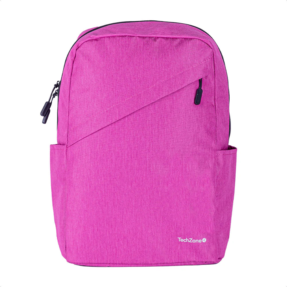 Mochila Backpack Techzone Classic  Tzlbp43015B-R  Para Laptop De 15.6 Rosa