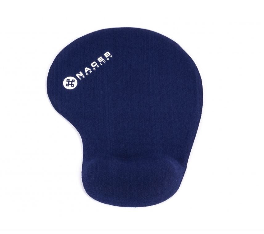 Mouse Pad NA-549AZDE Naceb Technology, Azul Marino, Gel