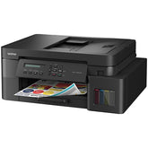 Multifuncional Tinta Continua Brother DCPT830DW, impresión dúplex, 30 ppm negro, 26 ppm color, Wifi 2.4/5Ghz, Ethernet, cama plana color tamaño carta