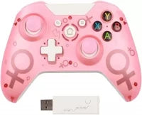 Control Inalambrico Rosa Usb N-1, Compatible Con Xbox One, Ps3 , Pc 2.