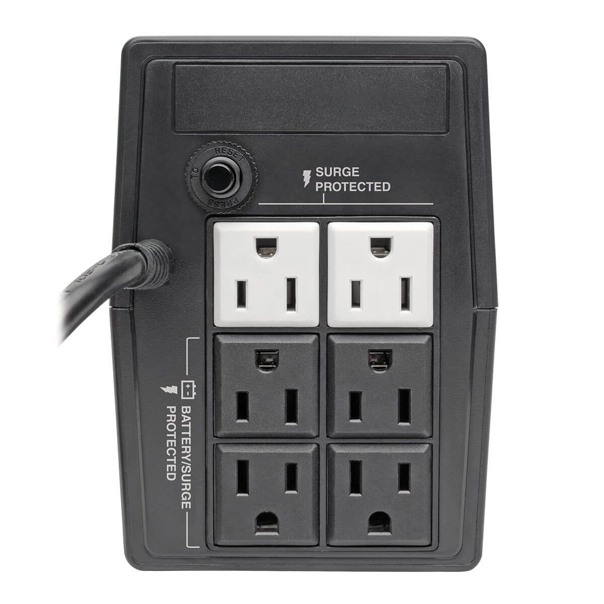 UPS TRIPP-LITE 650VA/360W - Respaldo Eléctrico para Computadoras - Protección contra Picos de Voltaje - Tamaño Compacto