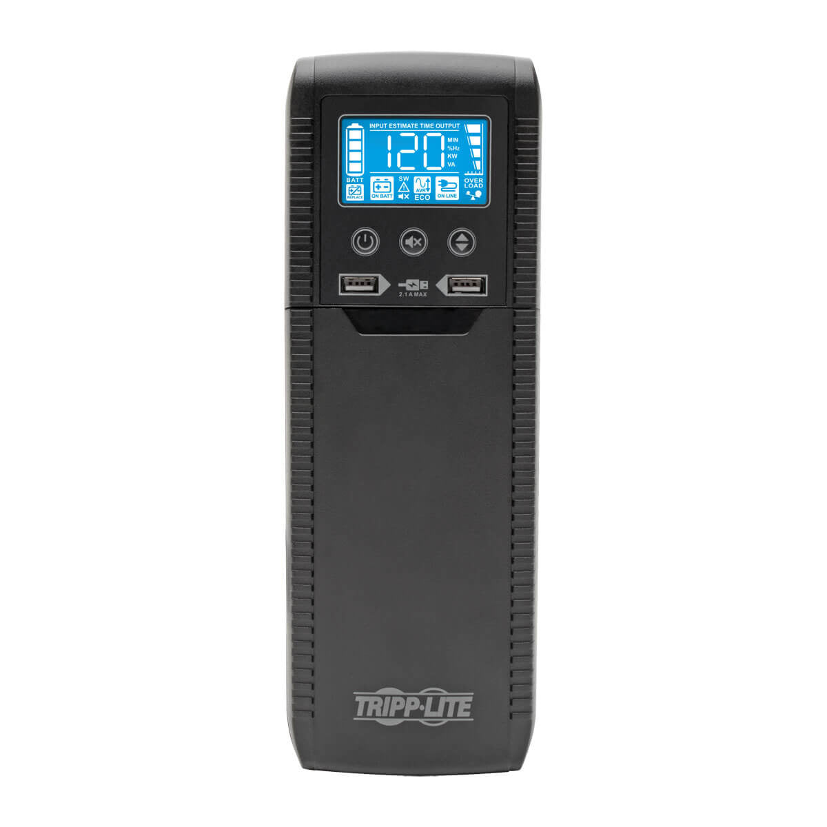 UPS Interactivo TRIPP-LITE ECO1300LCD - Capacidad 1300VA/720W 120V con Respaldo de 7 Horas - Pantalla de Control Digital - Ahorro de Energía
