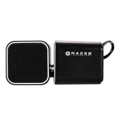 Par de bocinas Base escritorio, Control de volumen, Entrada de audifonos Color Negro Modelo (Naceb) 3W NA-082.