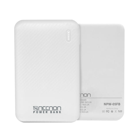 Powerbank Npw-05Fb 5000Mah Indicador Led Entrada Y Salida Tipo C Blanco Powerbank Npw-05Fb 5000Mah Indicador Led Entrada Y Salida Tipo C Blanco