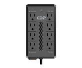 Regulador de Voltaje CDP RAVR1408 1410VA/700W AVR, 8 Salidas - Protección de 175 Julios - Ideal Hogar y Oficina - Nuevo Garantizado