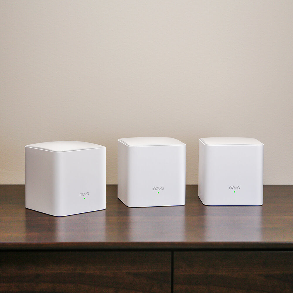 Sistema Router Mesh TENDA MW5G (3-Pack) - Red Wi-Fi AC1200 de Máximo Alcance - Elimina Zonas sin Señal - Cobertura Total
