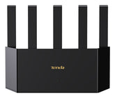 Router TENDA TE3L Negro - 5 Puertos con Antenas Externas - Señal Estable y Cobertura Ampliada - Conexión Económica