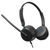 Audífonos Alámbricos USB Acteck Active Pro HC565 con Cancelación de Audio para Home Office - Ergonómico y Confiable