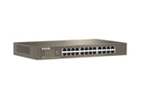 Switch Gigabit TENDA TEG1024D - 24 Puertos de Alta Velocidad para Rack - Red Comercial sin Cuellos de Botella - Rendimiento Industrial