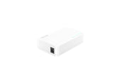 Switch TENDA S105 Blanco - 5 Puertos RJ-45 Plug and Play - Conexión Instantánea para Hogar - Ultra Compacto