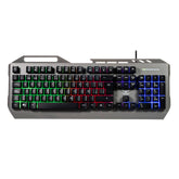 Teclado Gamer Multimedia Naceb K152 NA-0966 | Teclas Retroiluminadas | Máxima Precisión para tus Juegos