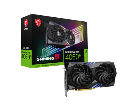 Tarjeta De Video Msi Geforce Rtx 4060 Ti Gaming X 16G Tarjeta De Video Msi Geforce Rtx 4060 Ti Gaming X 16G