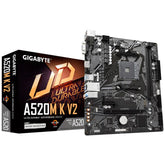 Tarjeta Madre Gigabyte A520M-K V2 AMD AM4 DDR4 Micro-ATX Oficina Hogar Ensamble