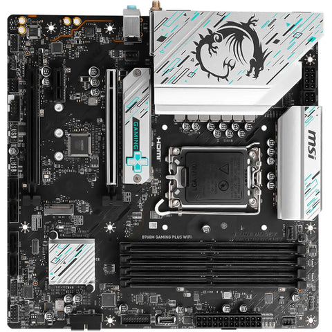 Tarjeta Madre Msi Ddr5 Intel Socket 1700 M.2 (B760M Gaming Plus Wifi) Tarjeta Madre Msi Ddr5 Intel Socket 1700 M.2 (B760M Gaming Plus Wifi)