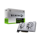 Tarjeta de Video MSI RTX 5060 Ti 8GB GDDR7 White Gaming Estética Setup