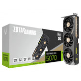 Tarjeta de Video Zotac RTX 5070 12GB Gaming 1440p Ultra Ray Tracing