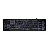Teclado Alambrico Slim Con Iluminacion Backlight Perfect Choice