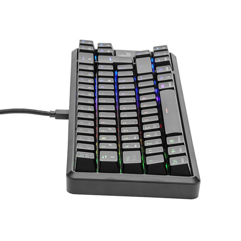 Teclado Gamer Yeyian Ytm-28209r Akil S3500 Mecanic Switch Rojo Rgb, USB/Bluetooth, Negro, Español Teclado Gamer Yeyian Ytm-28209r Akil S3500 Mecanic Switch Rojo Rgb, USB/Bluetooth, Negro, Español