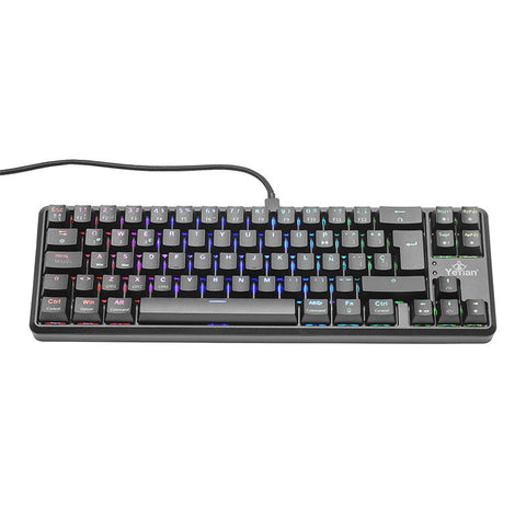 Teclado Gamer Yeyian Ytm-28209r Akil S3500 Mecanic Switch Rojo Rgb, USB/Bluetooth, Negro, Español Teclado Gamer Yeyian Ytm-28209r Akil S3500 Mecanic Switch Rojo Rgb, USB/Bluetooth, Negro, Español