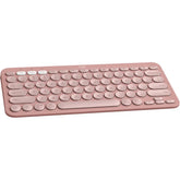 Teclado Logitech Pebble Keys 2 K380S Bt Multidispositivo Rose (920-011785)