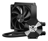Enfriamiento Líquido Balam Rush Cryo Allblack 120 - Diseño Minimalista Negro - Rendimiento Térmico Silencioso