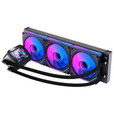 Enfriamiento Líquido Naceb Boreal 360mm Negro NA-0657N | Pantalla LCD 2.8" ARGB | Personalización Visual y Máximo Enfriamiento