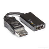 Adaptador De Video Displayport A Hdmi - Convertiddor Activo - 4k 60hz Uhd - Con Pestillo - Modelo Dp2hd4k60s