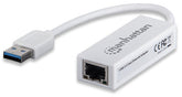 Adaptador Manhattan Fast Ethernet Tarjeta Red 10/100 Usb 2.0 506731