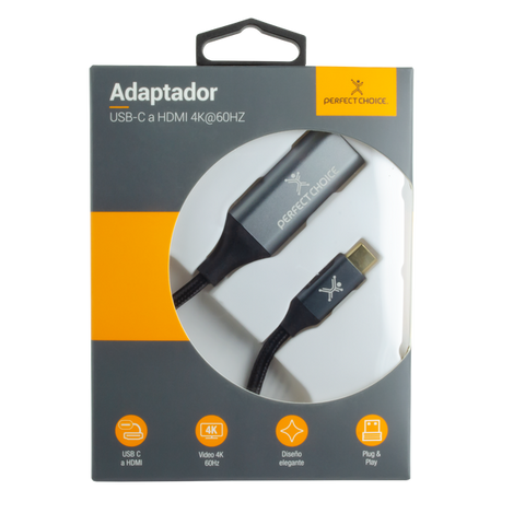 Adaptador Usb C A Hdmi 4k@60hz Perfect Choice Adaptador Usb C A Hdmi 4k@60hz Perfect Choice