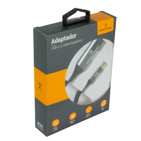 Adaptador Usb C A Hdmi 4k@60hz Perfect Choice Adaptador Usb C A Hdmi 4k@60hz Perfect Choice