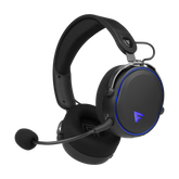 Audifonos Game Factor HSB600-BK Con Micrófono, Inalámbrico, Bluetooth, USB 20Hz, Black,  HSB600-BK