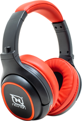 Audifonos Necnon Bluetooth Nbh-02 Manos Libres Type C Rojo Nbab0202tc