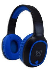 Audifonos Necnon Bluetooth Nbh-04 Manos Libres Negro Con Azul Nbab042300