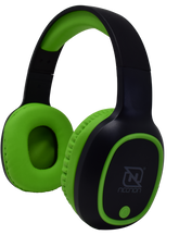 Audifonos Necnon Bluetooth Nbh-04 Manos Libres Negro Con Verde Nbab042600