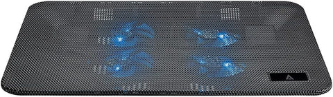 Base Enfriadora Para Laptop 17" 4 Ventiladores Acteck Negro Ac-916561 Base Enfriadora Para Laptop 17" 4 Ventiladores Acteck Negro Ac-916561