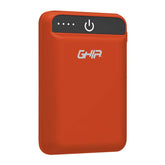 Bateria De Respaldo Ghia Power Bank 5000 Mah Roja