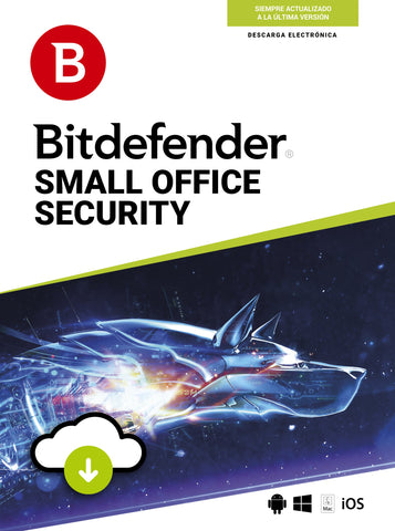 Bitdefender Small Office Security, 10 Pc + 1 Servidor + 1 Consola Cloud, 1 Año (Entrega Electronica) Bitdefender Small Office Security, 10 Pc + 1 Servidor + 1 Consola Cloud, 1 Año (Entrega Electronica)