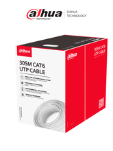 Bobina De Cable Utp 100% Cobre, Cat6, Interior (Dh-Pfm923I-6Un-C (White)