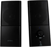 Bocina Acteck Sub 2.0 Usb, Auxiliar 3.5 Negra Ac-922043, Impulse As440