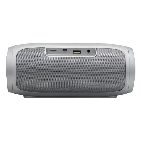 Bocina Bluetooth Bx400g Ghia Gris, 8w X2 Rms Aux, Micro Sd Card, Usb Bocina Bluetooth Bx400g Ghia Gris, 8w X2 Rms Aux, Micro Sd Card, Usb