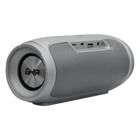 Bocina Bluetooth Bx400g Ghia Gris, 8w X2 Rms Aux, Micro Sd Card, Usb Bocina Bluetooth Bx400g Ghia Gris, 8w X2 Rms Aux, Micro Sd Card, Usb