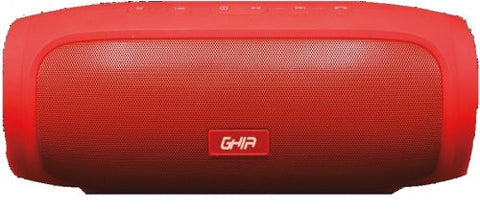 Bocina Bluetooth Bx400r Ghia Roja, 8w X2 Rms Aux, Micro Sd Card, Usb Bocina Bluetooth Bx400r Ghia Roja, 8w X2 Rms Aux, Micro Sd Card, Usb