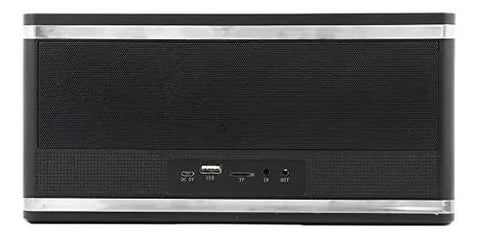 Bocina Bluetooth Bx700 Ghia Negra 8w X 2, Aux, Radio Fm, Micro Sd Card, Usb Bocina Bluetooth Bx700 Ghia Negra 8w X 2, Aux, Radio Fm, Micro Sd Card, Usb