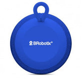 Bocina Brobotix Bluetooth Puerto Usb Y Micro Sd, Radio Fm, Redonda Color Azul