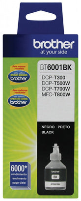 Botella De Tinta Brother Bt6001bk Negro 6,000 Paginas