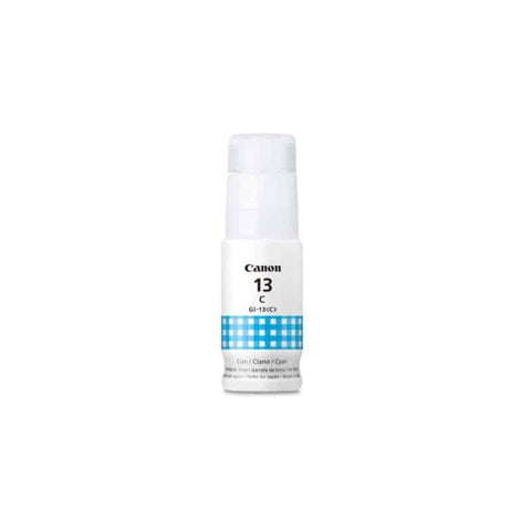 Botella Tinta Canon Gi-13 Cyan 4668C001Aa Botella Tinta Canon Gi-13 Cyan 4668C001Aa