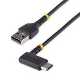 Cable 1 Metro Usb A A Usb C Acodado En Ángulo Recto - Cable Usb-C De Carga Rapida De Alta Resistencia - Usb 2.0 A A Usb Tipo-C - Startech.Com Modelo, R2acr-1m-Usb-Cable