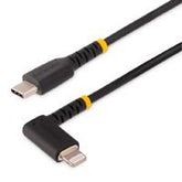 Cable 2 Metros Usb C Acodado En Ángulo Recto - Pd 60w - 3a - Cable Usb-C De Carga Rapida - De Alta Resistencia - Usb 2.0 Tipo C - Startech.Com Modelo R2ccr-2m-Usb-Cable