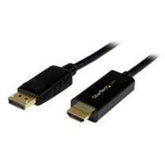 Cable Adaptador De 1 Metro Displayport A Hdmi - Color Negro - Ultra Hd 4k - Startech.Com Modelo Dp2hdmm1mb