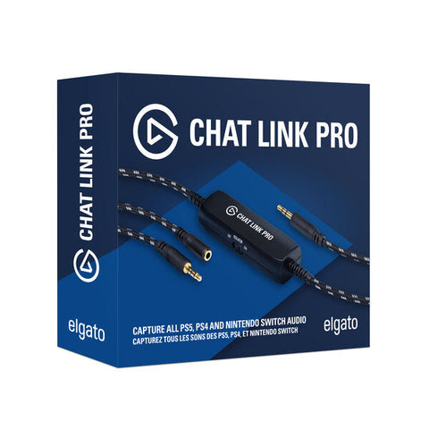 Cable Audio Elgato Chat Link Pro Adaptador De Audio 10Gbc9901 Cable Audio Elgato Chat Link Pro Adaptador De Audio 10Gbc9901